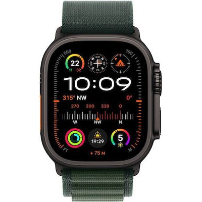 Apple Watch Ultra 2 LTE 49mm Alpine Loop Dark Green 